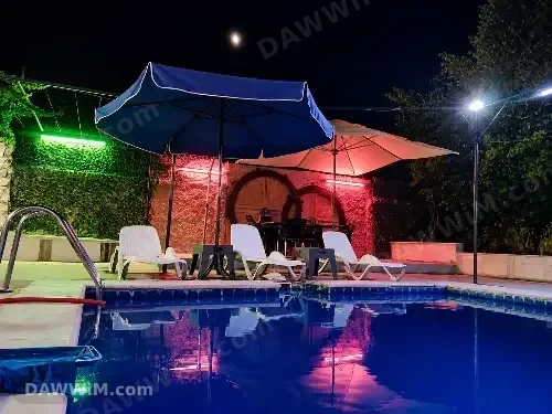 مزرعة الروابي للايجار اليومي في ريف دمشق