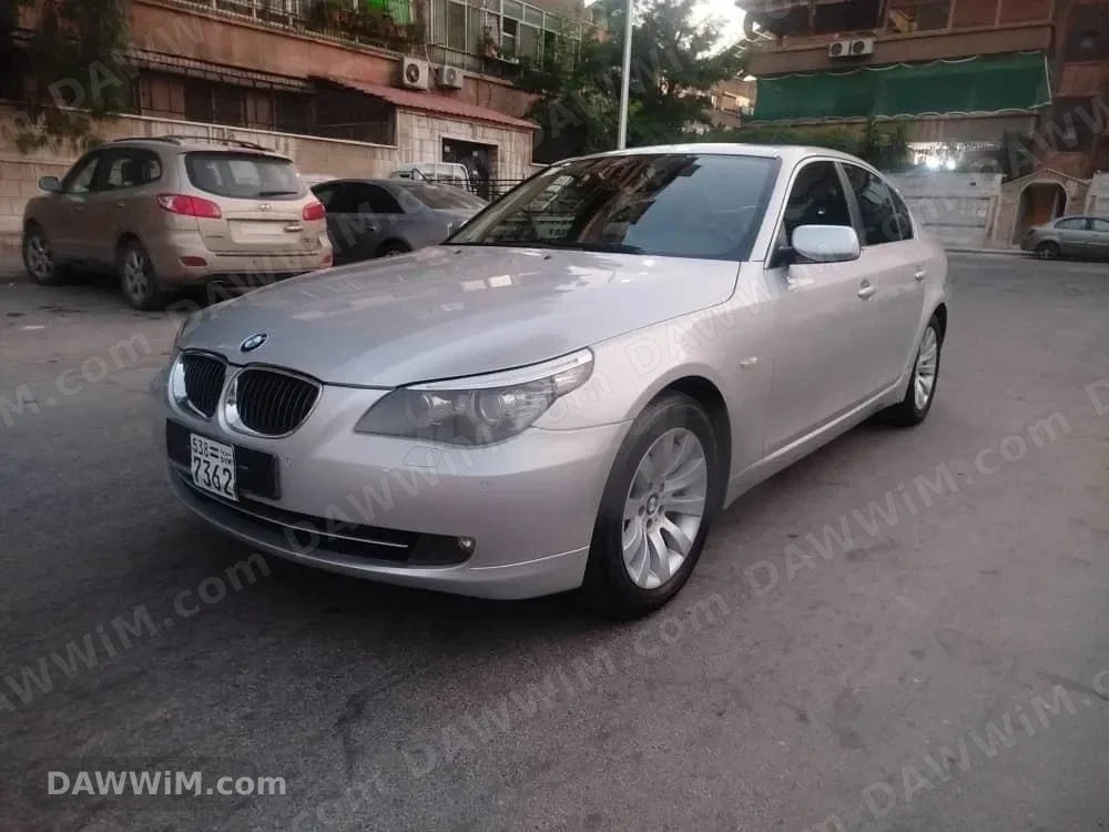 سيارة بي إم دبليو 525 موديل 2009 للبيع