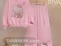 طقم ألبسة نسائية توفلس خريفي
