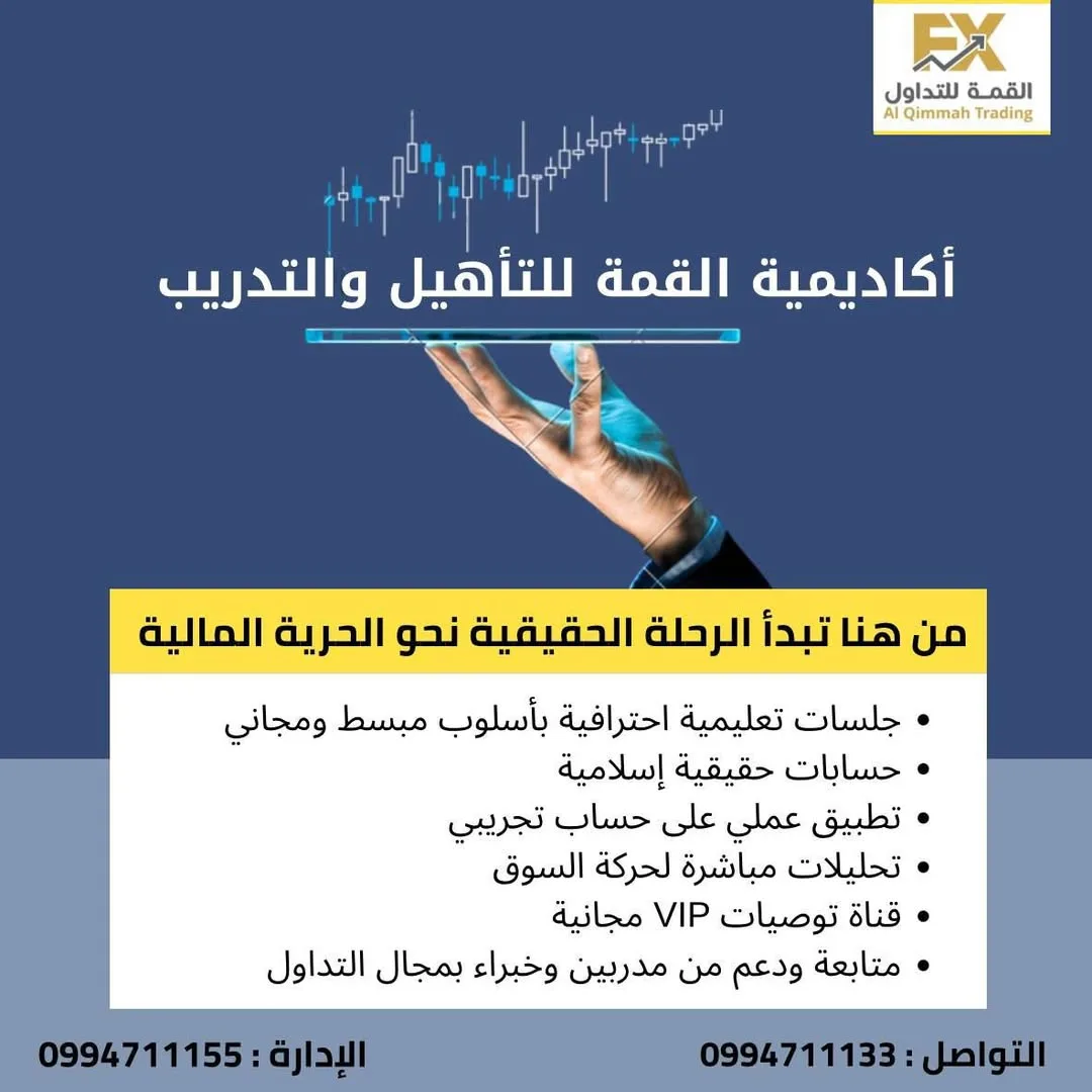 أكاديمية القمة للتأهيل والتدريب - دورات وخدمات في التداول والتحليل المالي