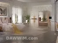 غرفة نوم تركية ملكية 5 قطع