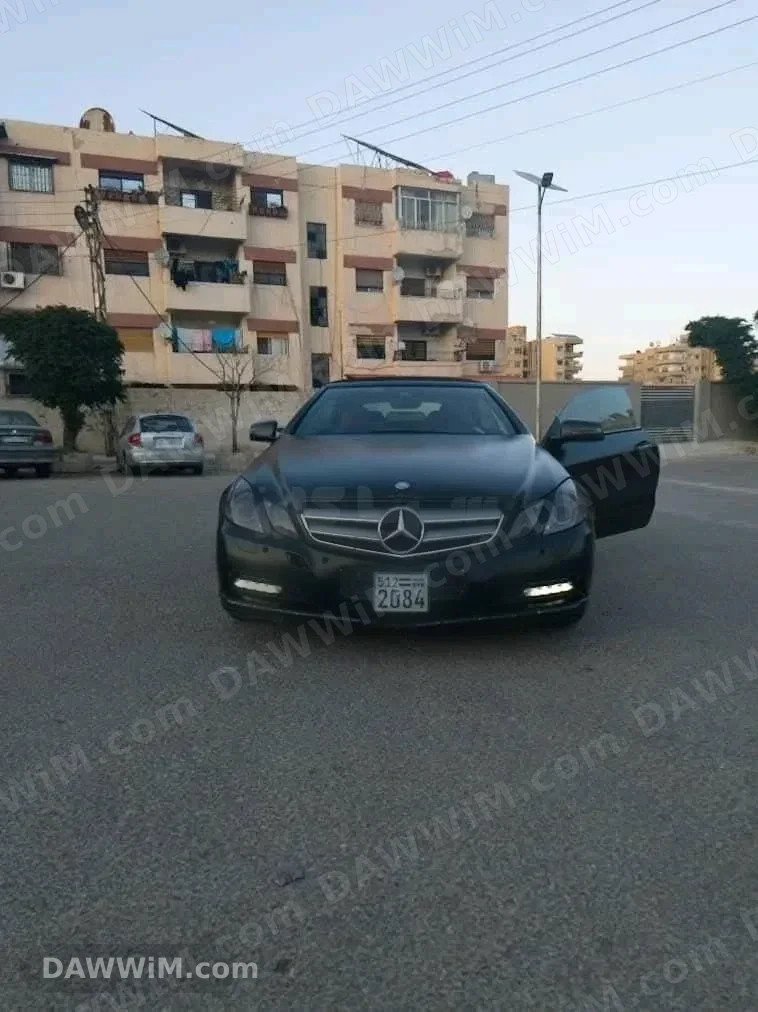 مرسيدس E250 موديل 2013 كشف