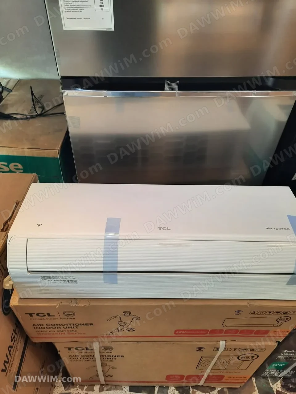مكيفات Hisense و TCL بريز إن جديدة مع كفالة سنة