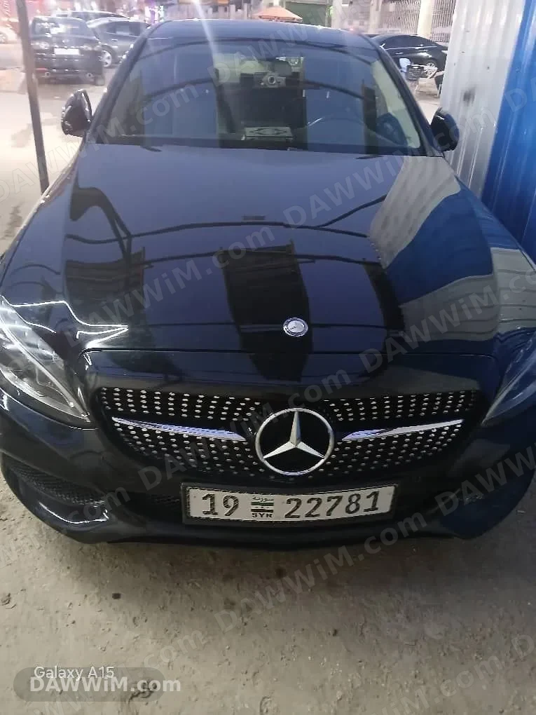 مرسيدس C200 موديل 2016 للبيع