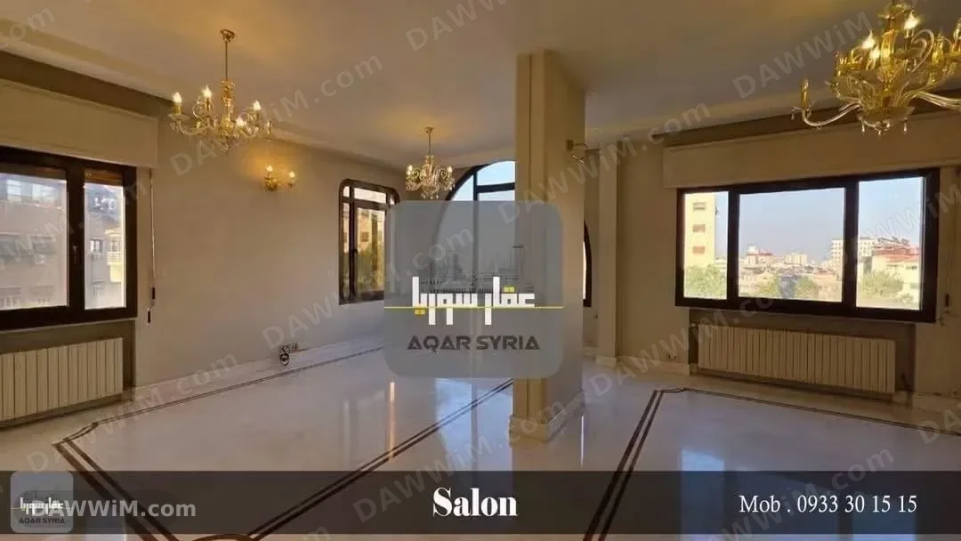 شقة للبيع في دمشق المزة خلف مشفى المواساة