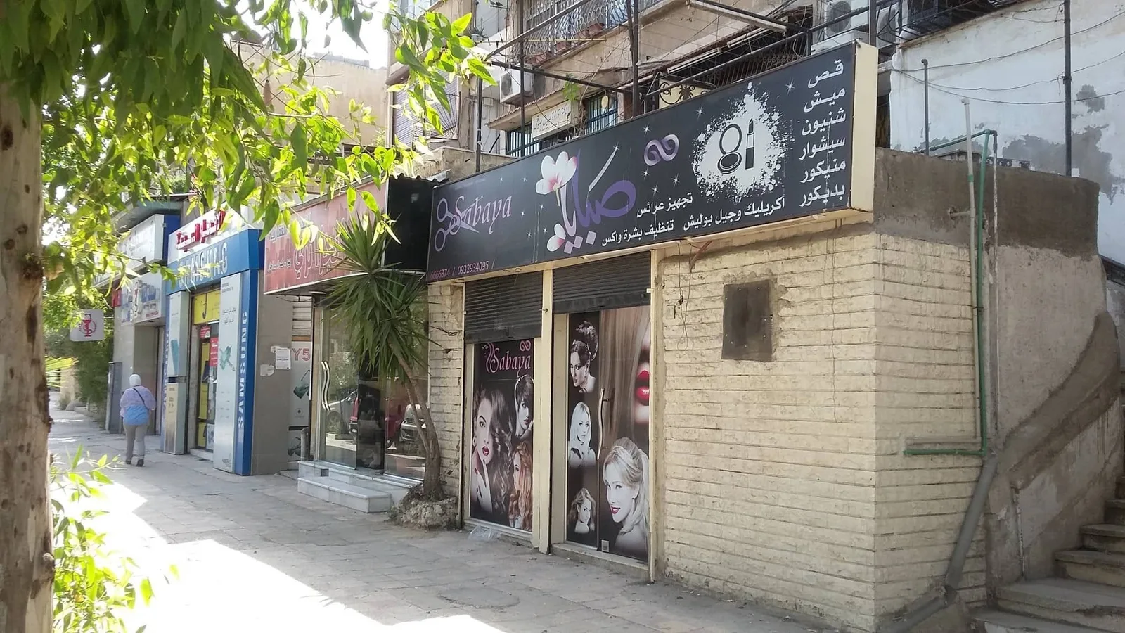 محل تجاري للإيجار السنوي في المزة جبل قرب طريق المخفر القديم