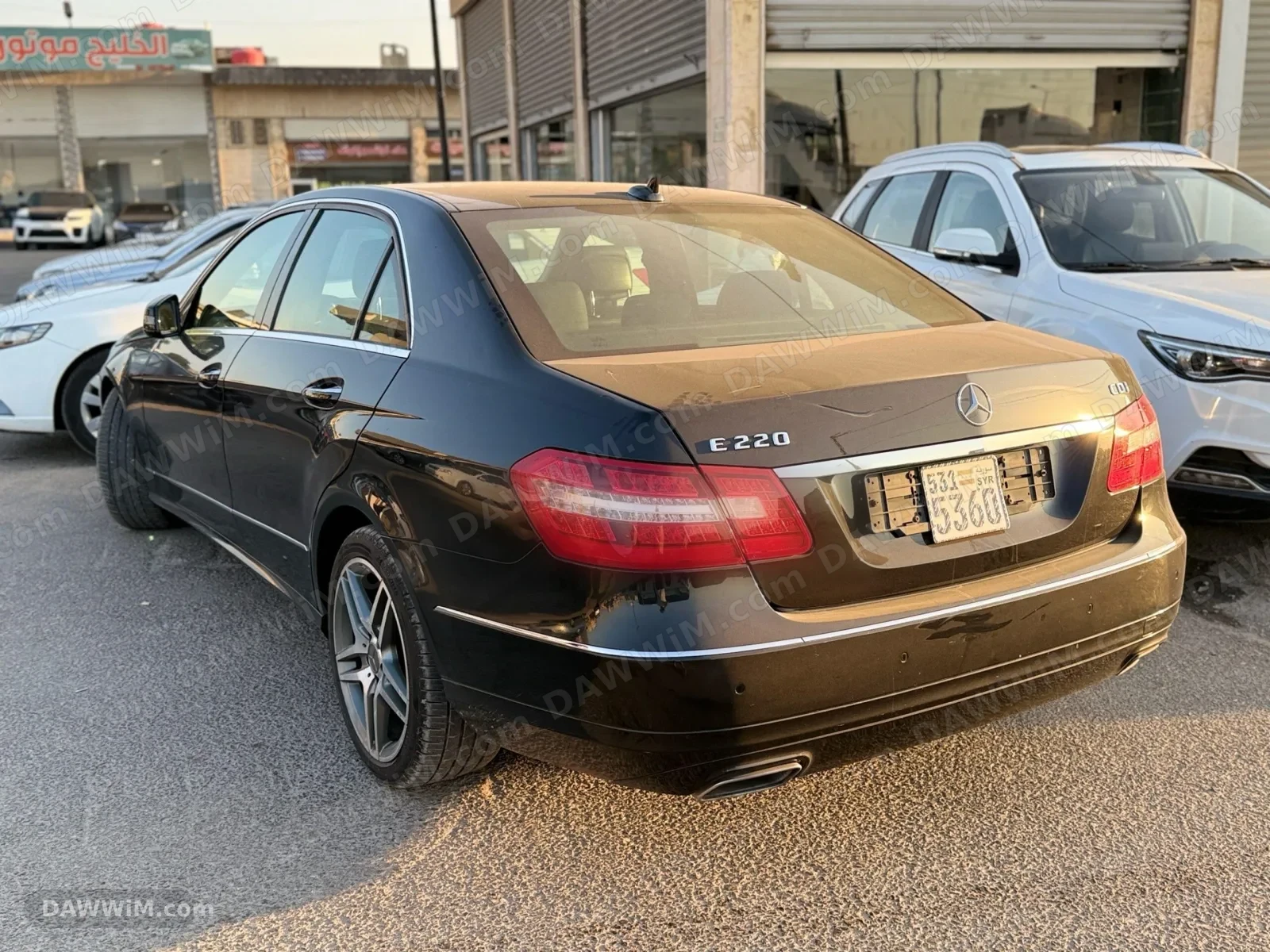 مرسيدس بينز E220 موديل 2013 مستعملة للبيع