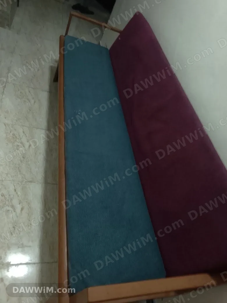 كنبايات ثلاثية حديد شغل حدائق مع سفنج كامل