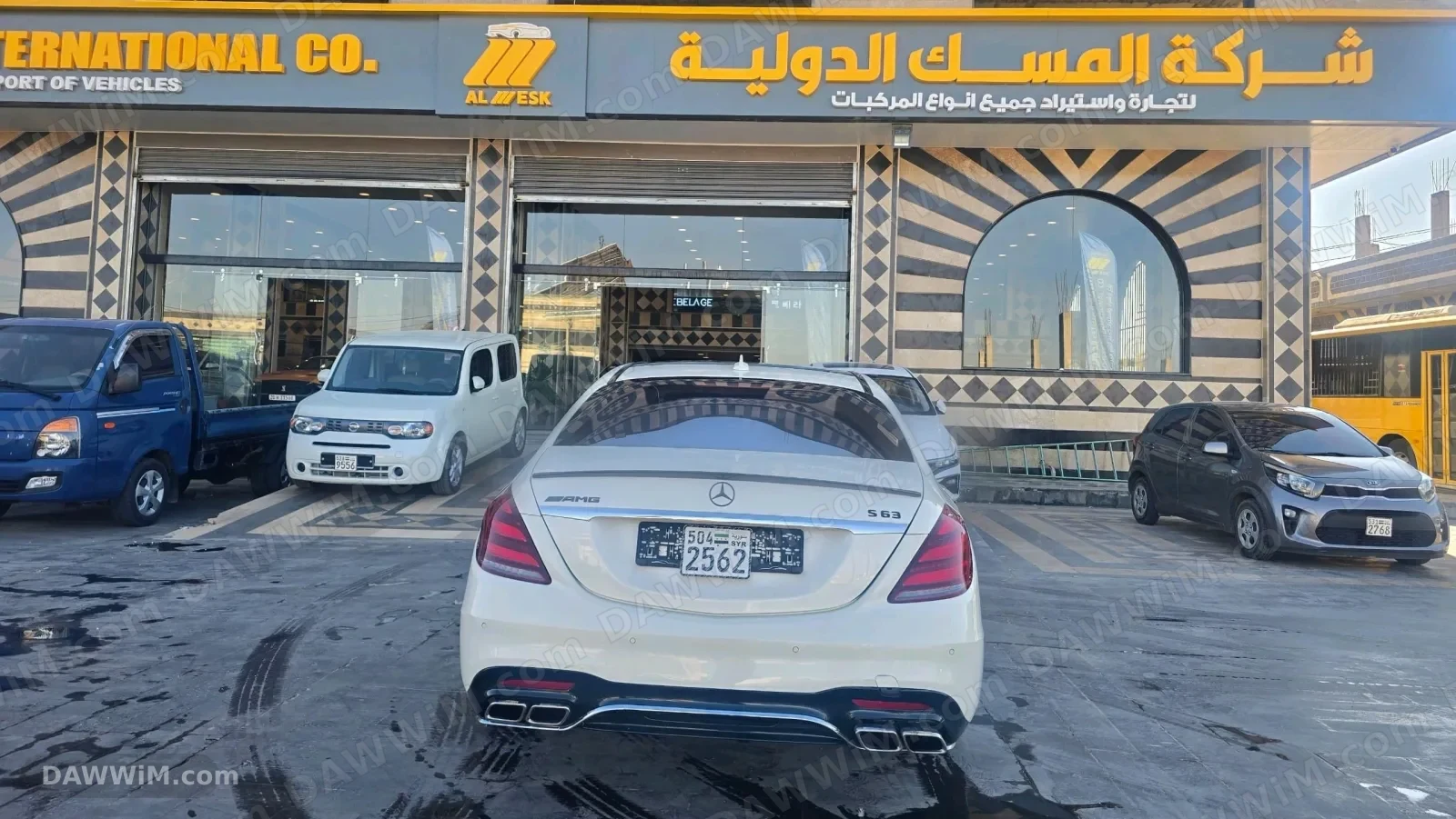 مرسيدس بنز S 550 موديل 2021 مستعملة للبيع