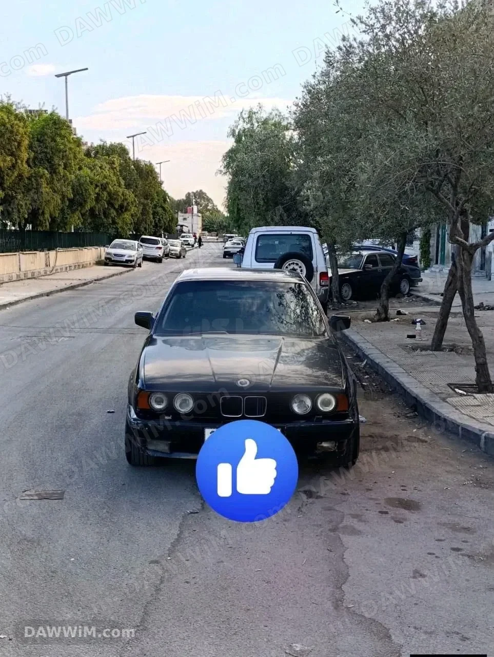 سيارة بي ام دبليو 520 موديل 1992 للبيع