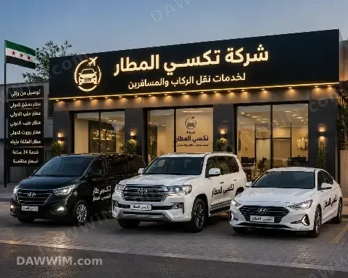 شركة تكسي المطار لخدمات نقل الركاب والمسافرين