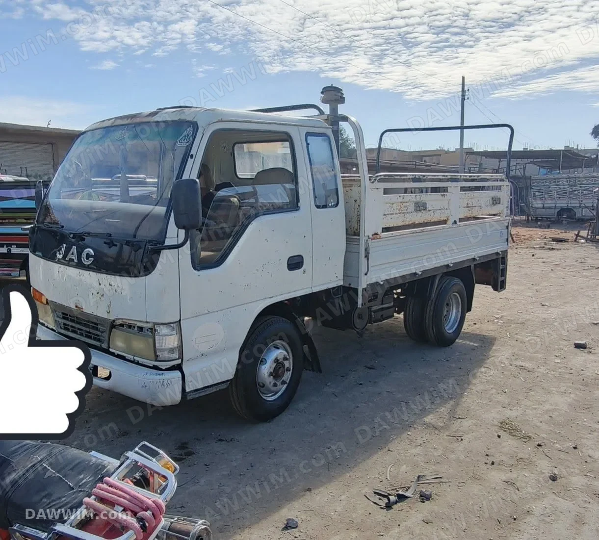 شاحنة جاك JAC 1020 موديل 2007 للبيع