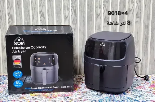 قلاية هوائية NDM موديل 9018 بسعة 8 ليتر