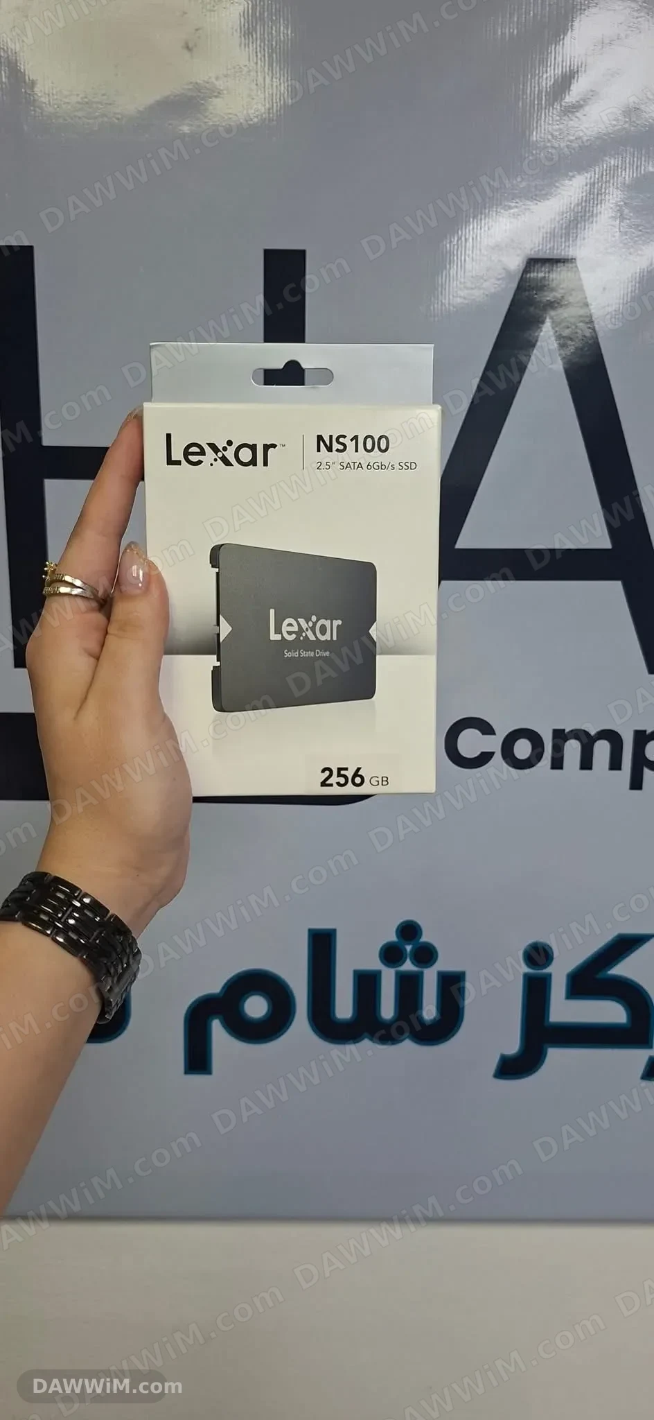 هارد SSD من نوع Lexar NS100 سعة 256 جيجابايت