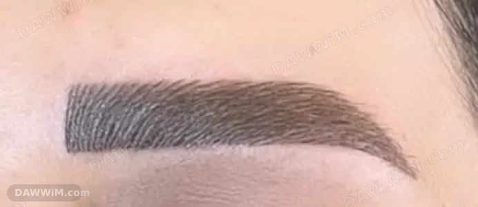 خدمات تجميل حواجب وشفاه في صالون صبايا