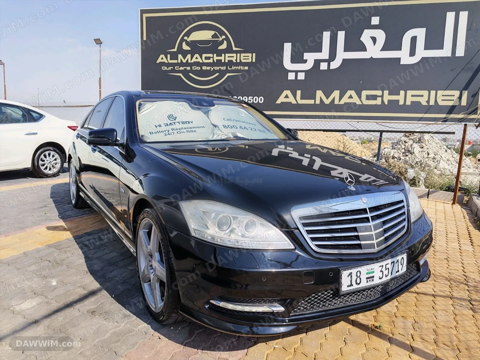 مرسيدس بينز S 550 موديل 2012 للبيع
