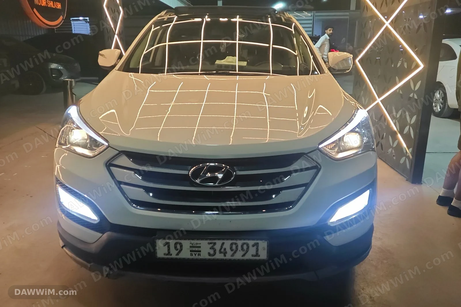 هيونداي سانتافي Hyundai SantaFe DM موديل 2013