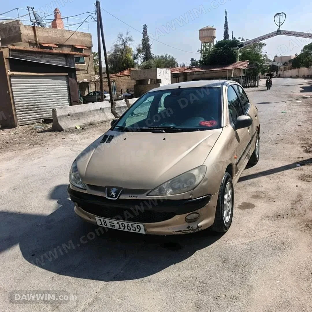 سيارة بيجو 206 موديل 2003