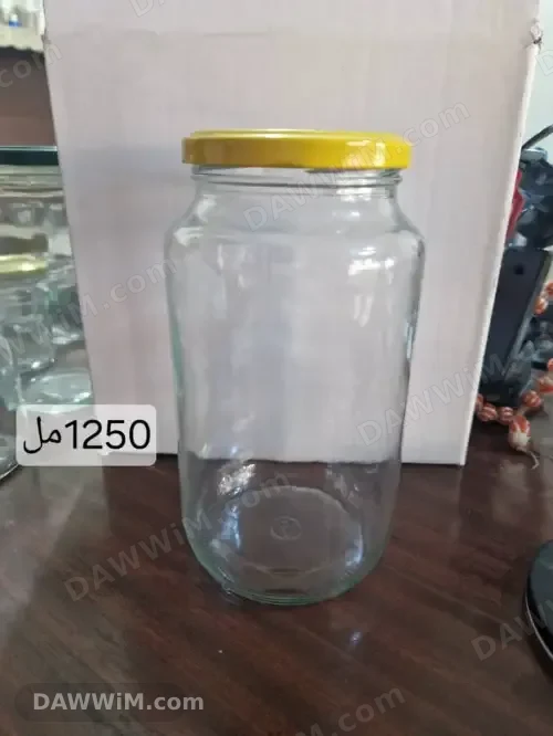 مطربانات ضغط زجاجية مع غطاء معدني