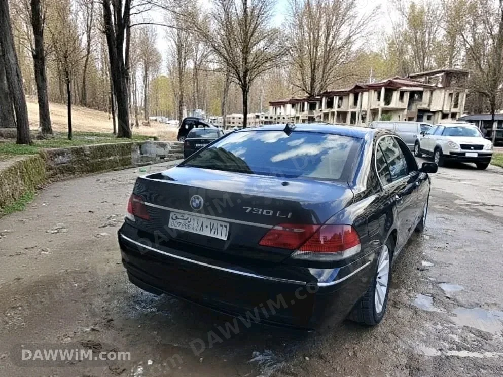 سيارة بي ام دابليو BMW 730 موديل 2008