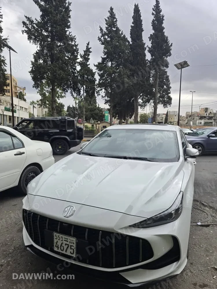 سيارة  MG5 sportجديدة موديل 2026 للايجار الاسبوعي او الشهري