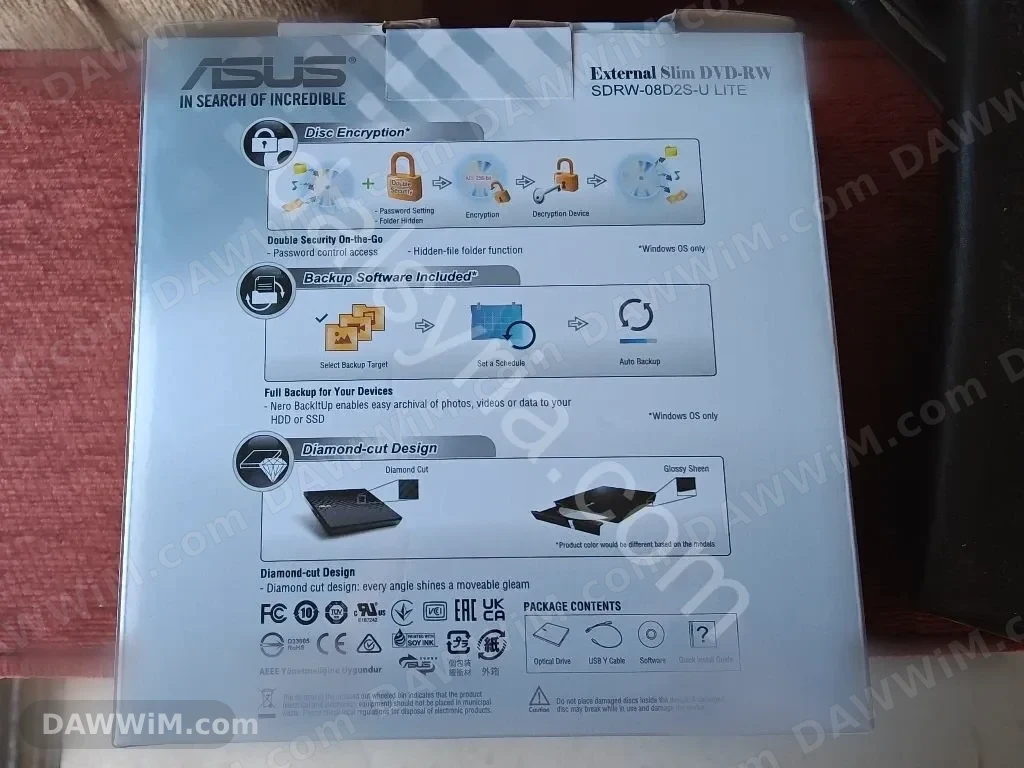 سواقة خارجية Asus للبيع