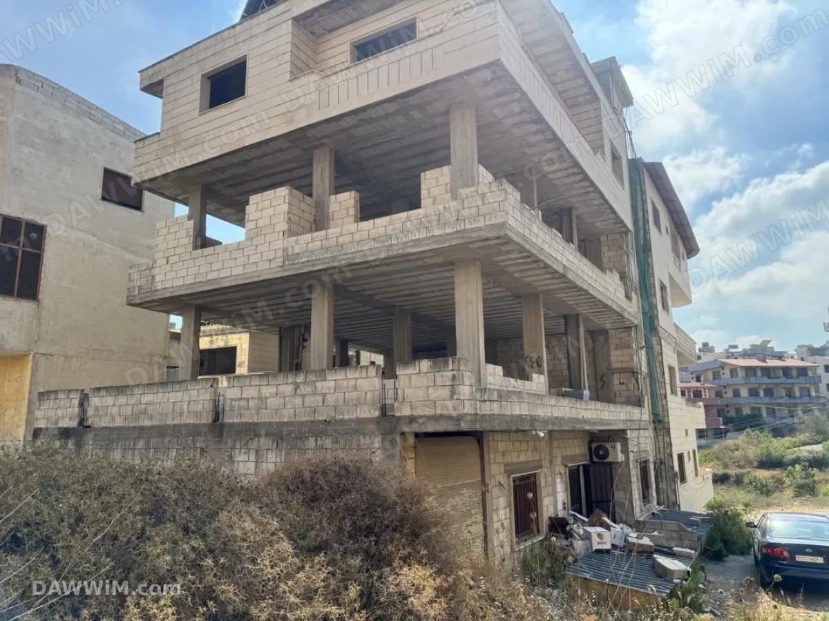 شقة سكنية قيد الإنشاء (عالعضم) للبيع في وادي النصارى