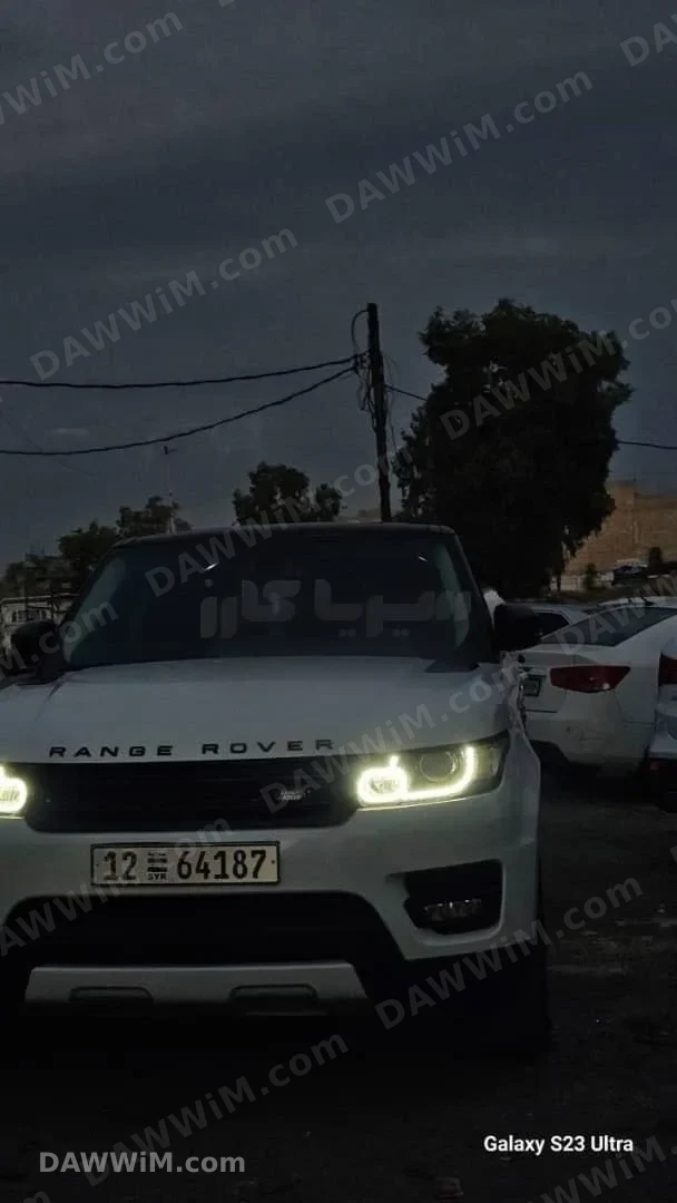 رنج روفر سبورت 2015 بحالة ممتازة للبيع