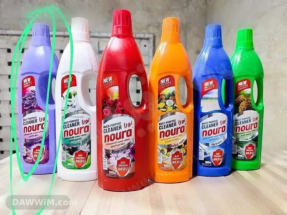 منظفات منزلية متنوعة (نورا، سوبر مور، وافي، كانوكس)