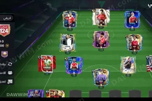 حساب FC Mobile احترافي مستوى 101