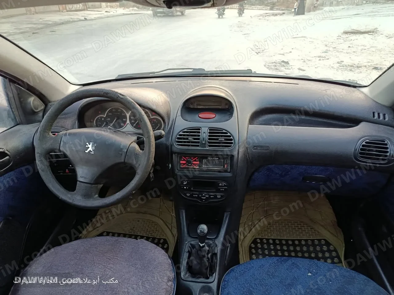 بيجو 206 موديل 2004 للبيع