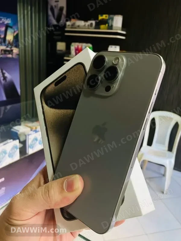 آيفون 15 برو ماكس مستعمل