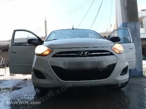 هيونداي i10 موديل 2012 بحالة الوكالة