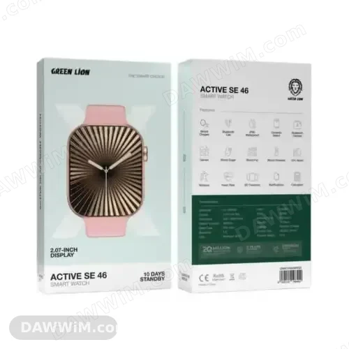 ساعة ذكية Green Lion Active SE 46