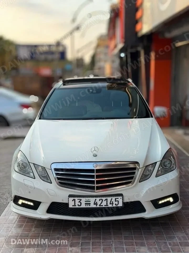 مرسيدس بنز E300 موديل 2012