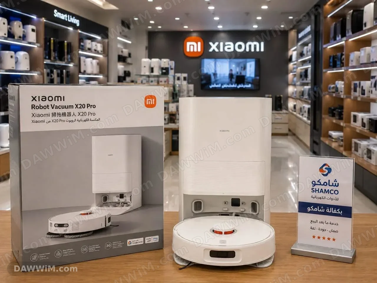 مكنسة روبوت شاومي Xiaomi Robot Vacuum X20 Pro