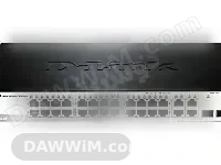 سويتش شبكات ذكي D-Link موديل 1210-28 جديد