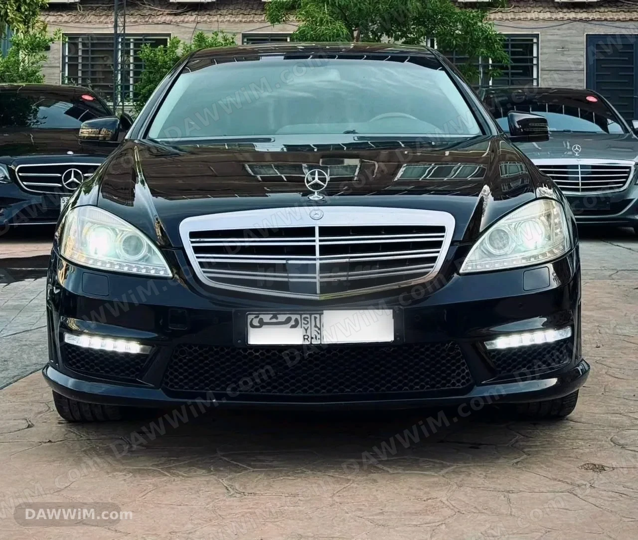مرسيدس S500 موديل 2007 محدثة 2013