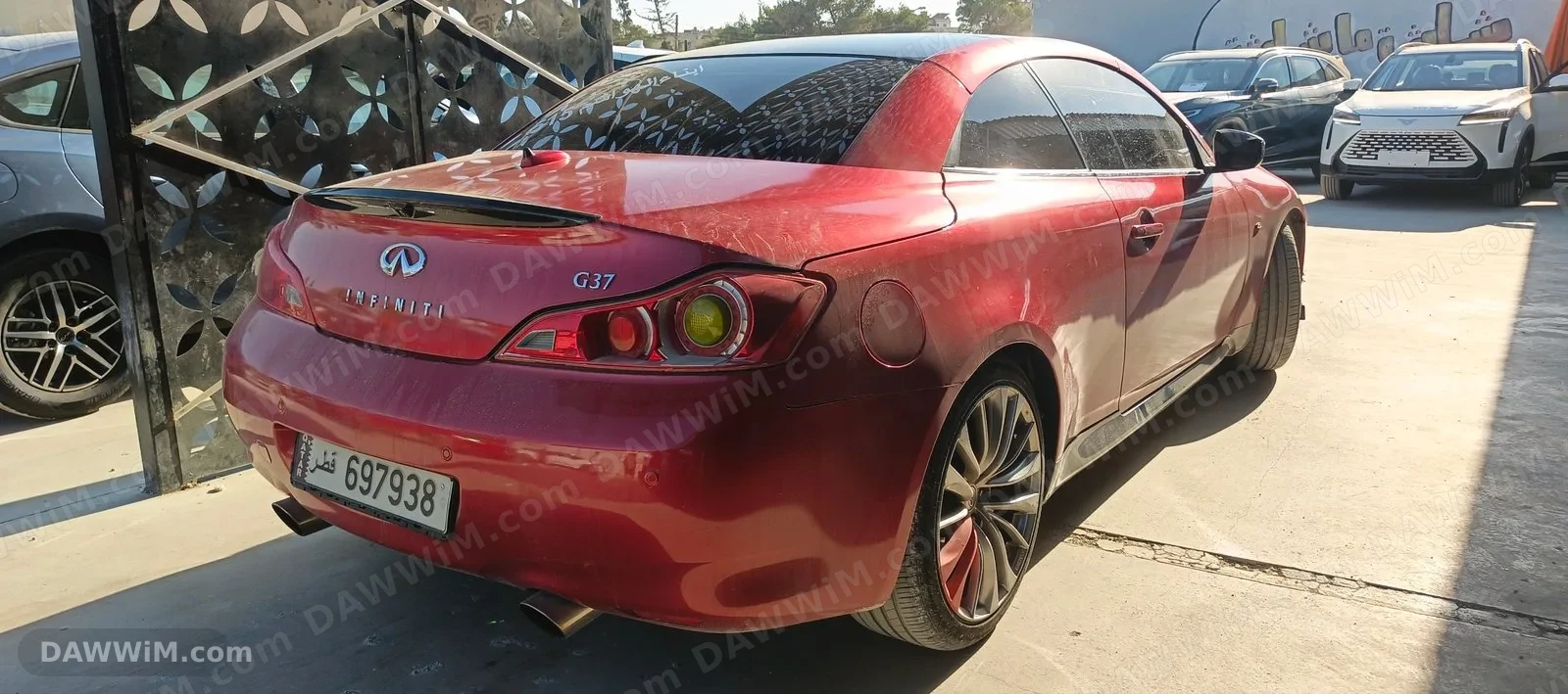 سيارة إنفينيتي G37 موديل 2012 للبيع