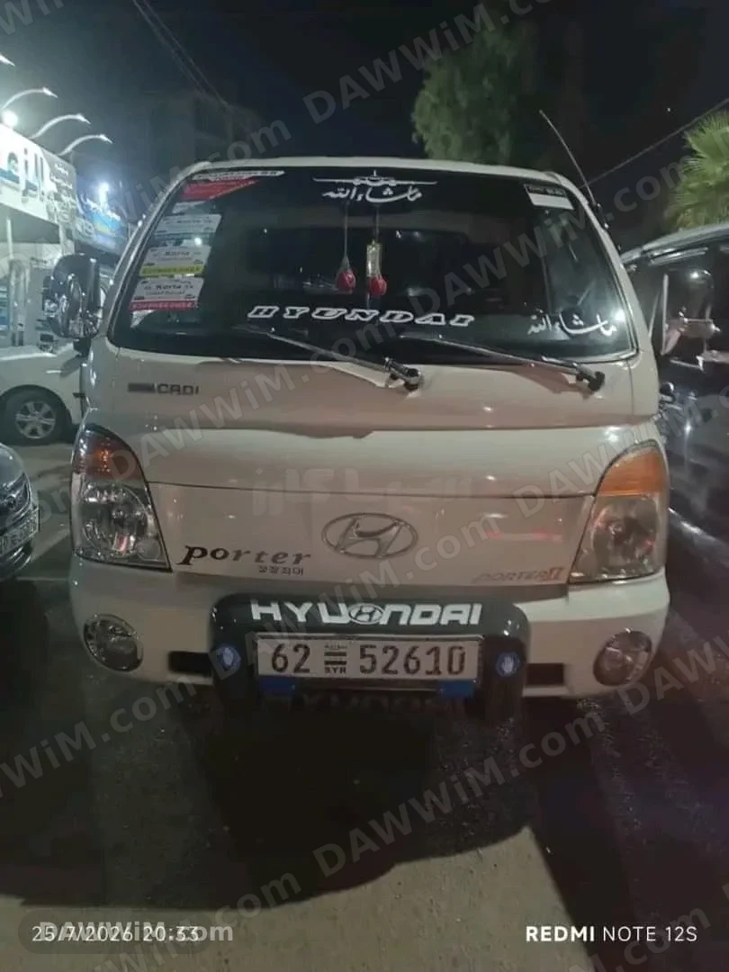هيونداي بورتر موديل 2009