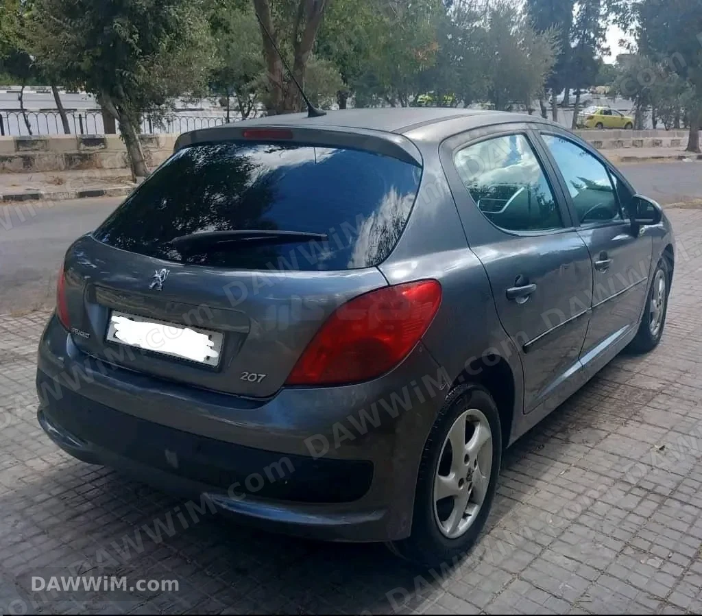 بيجو 207 موديل 2008 للبيع