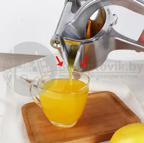 عصارة حمضيات يدوية ألمنيوم عادية