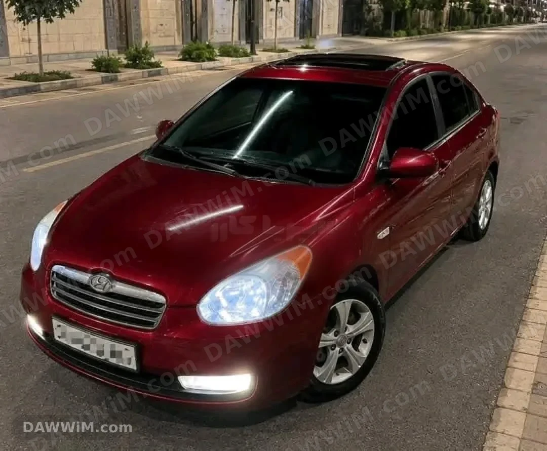 سيارة هيونداي فيرنا موديل 2007