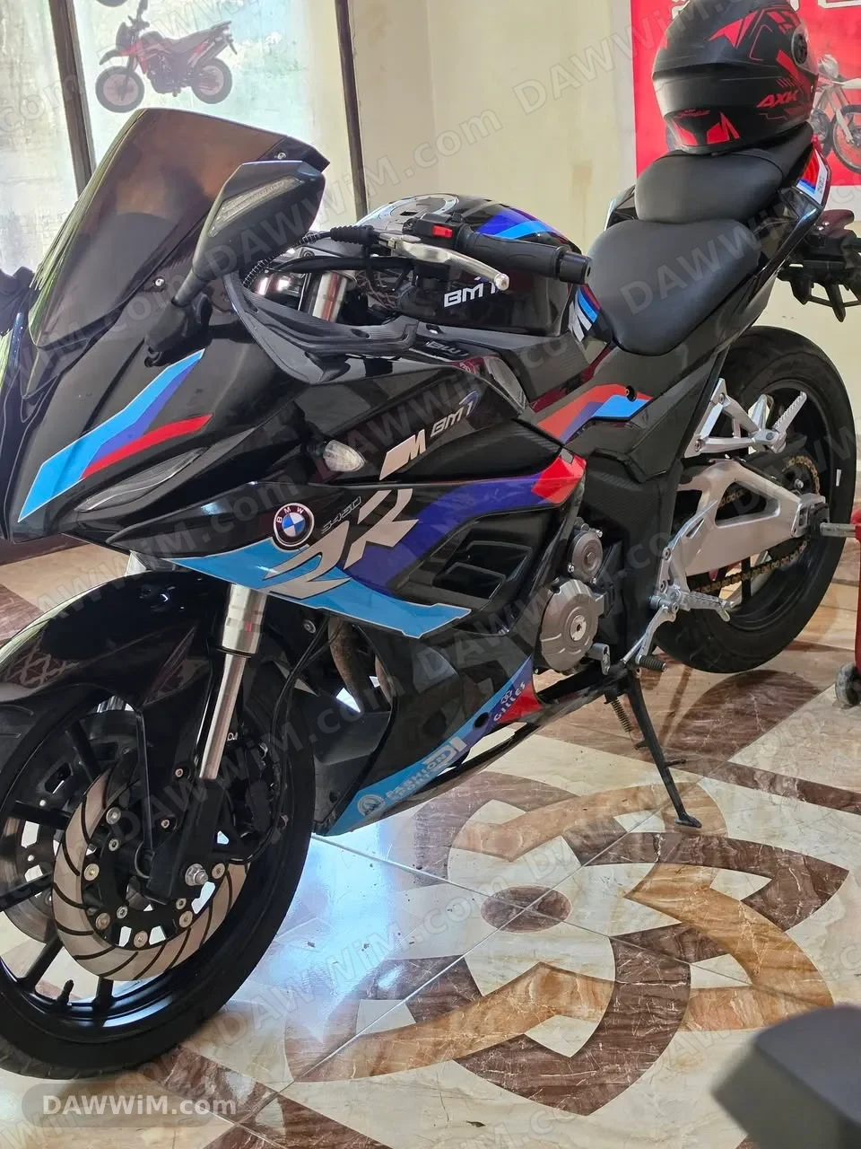 دراجة نارية BM1 بحالة الوكالة