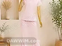 بيجامة ريب فول ليكرا أجنبي بوت كات