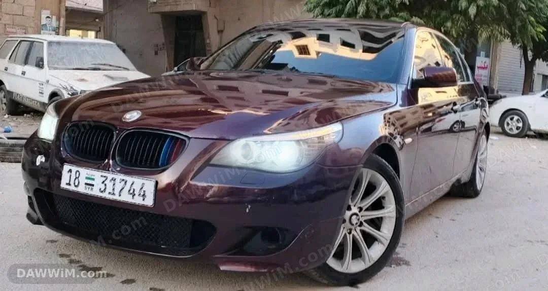 سيارة بي ام دبليو BMW 525 موديل 2008