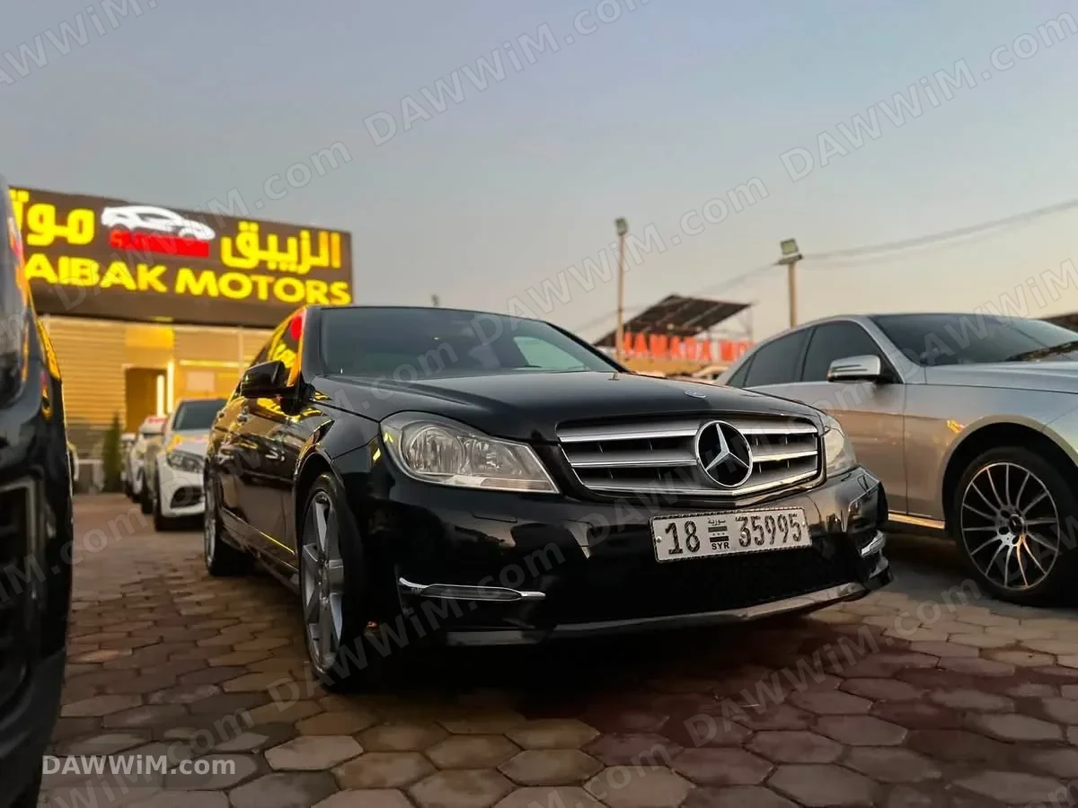 مرسيدس بنز C200 موديل 2013