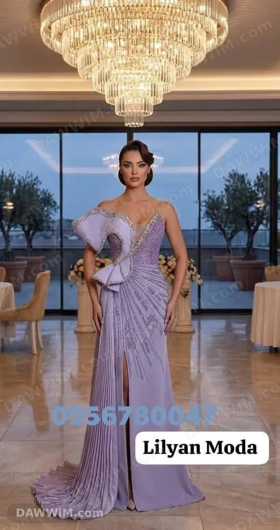 فساتين سهرة راقية للإيجار