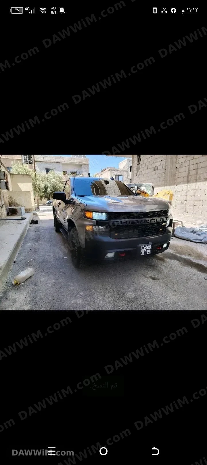شيفورلي سلفرادو 2021 مستعملة