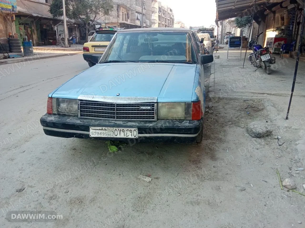 سيارة مازدا 929 للبيع - نمرة قديمة
